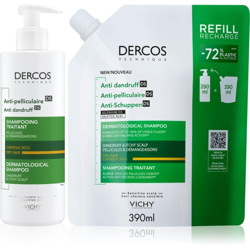 Vichy Dercos Anti-Dandruff sada proti lupinám pre suché vlasy