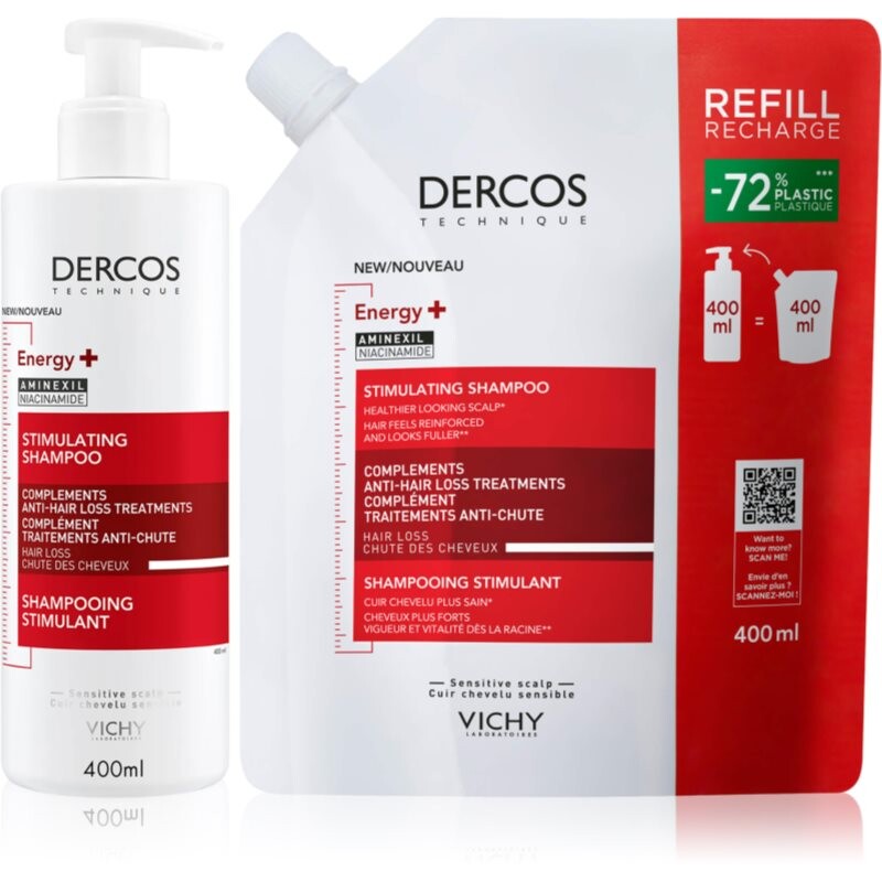Vichy Dercos Energy + sada proti padaniu vlasov