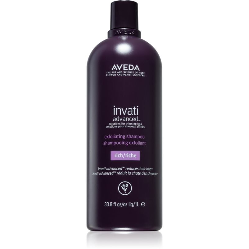 Aveda Invati Advanced™ Exfoliating Rich Shampoo hĺbkovo čistiaci šampón s peelingovým efektom 1000 ml