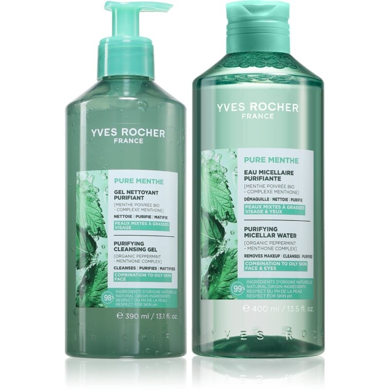 Yves Rocher Pure Menthe sada na tvár