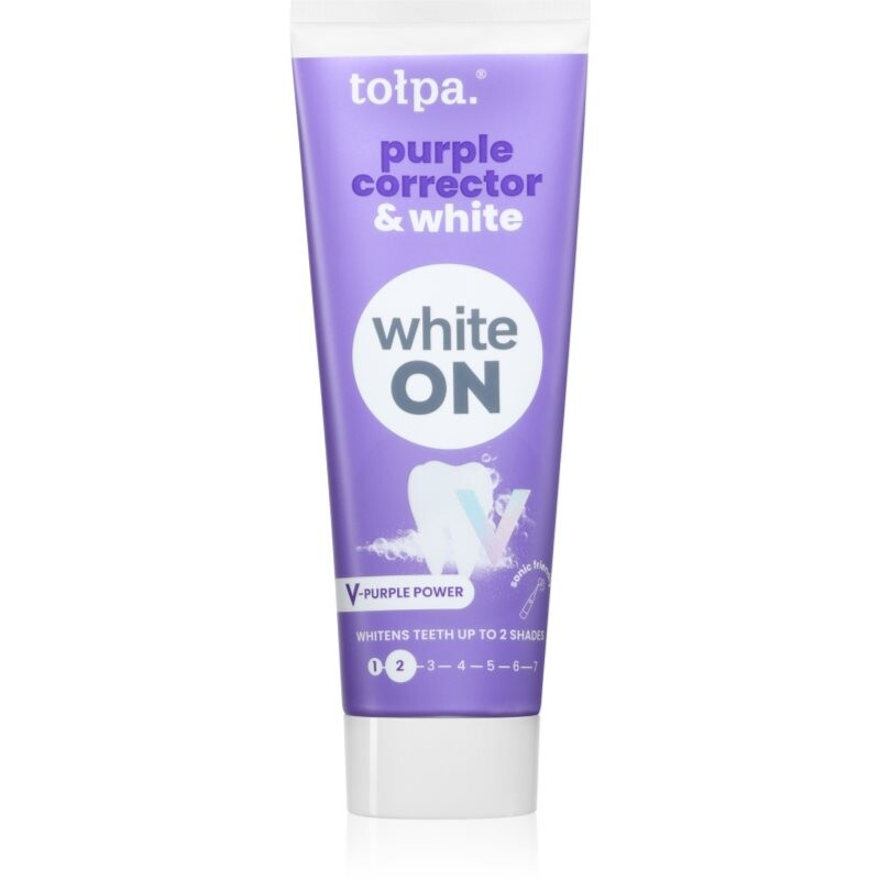 Tołpa On White Purple Corrector & White bieliaca zubná pasta 75 ml