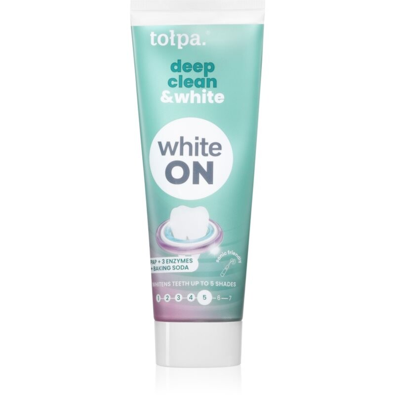 Tołpa On White Deep Clean & White bieliaci zubný púder 75 ml