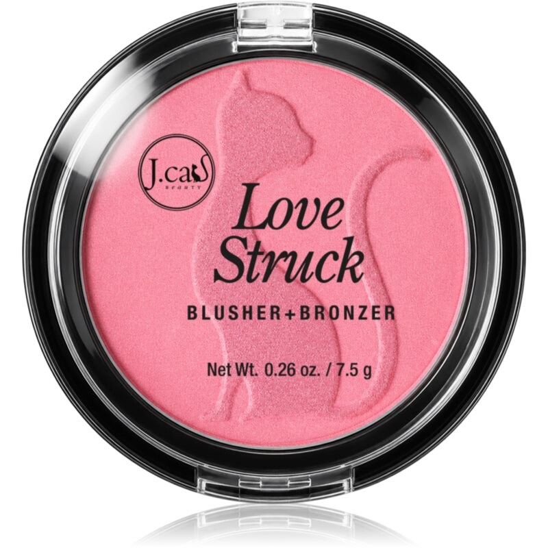 J.Cat Beauty Love Struck bronzer a lícenka odtieň 107 Lovey Dovey 7.5 g