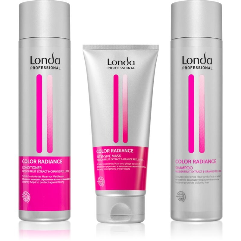 Londa Professional Color Radiance Set sada pre farbené vlasy 3 ks
