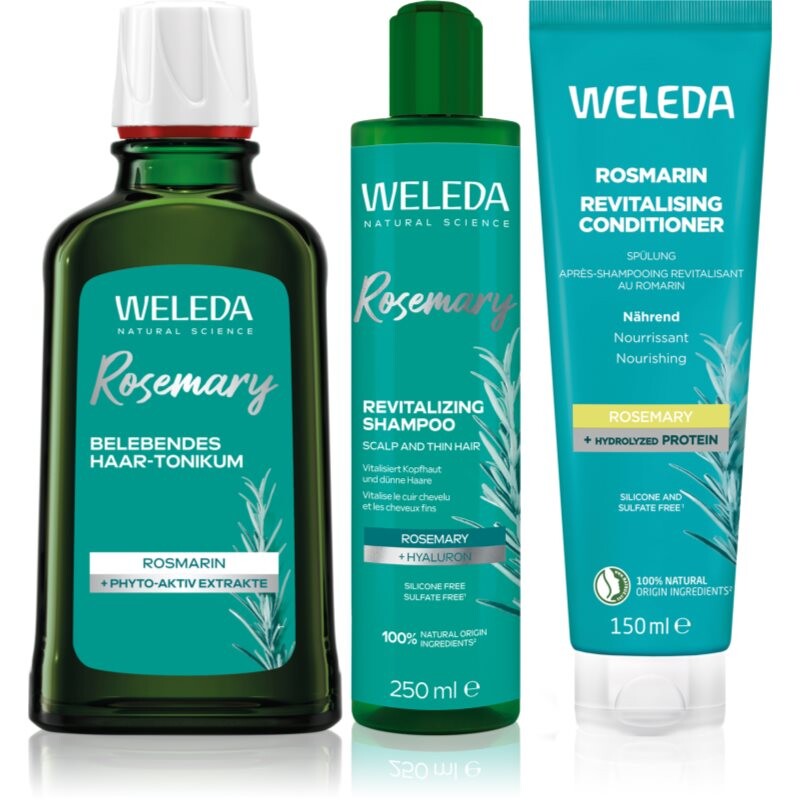Weleda Rosemary sada pre rast vlasov a posilnenie od korienkov