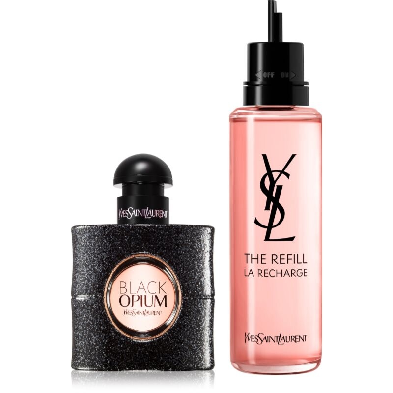 Yves Saint Laurent Black Opium Refill Set sada pre ženy