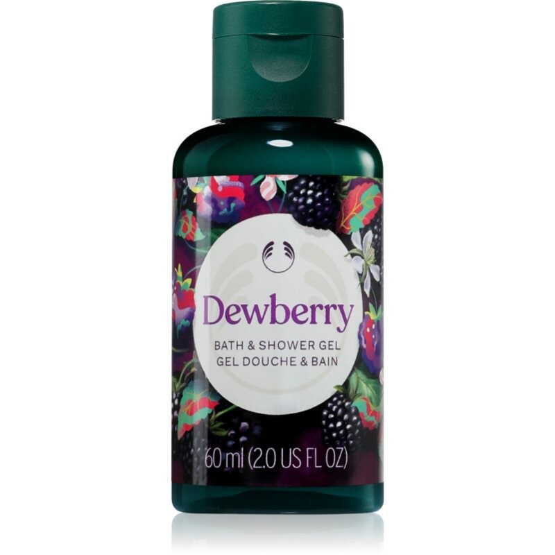 The Body Shop Dewberry Shower Gel parfumovaný sprchovací gél 60 ml