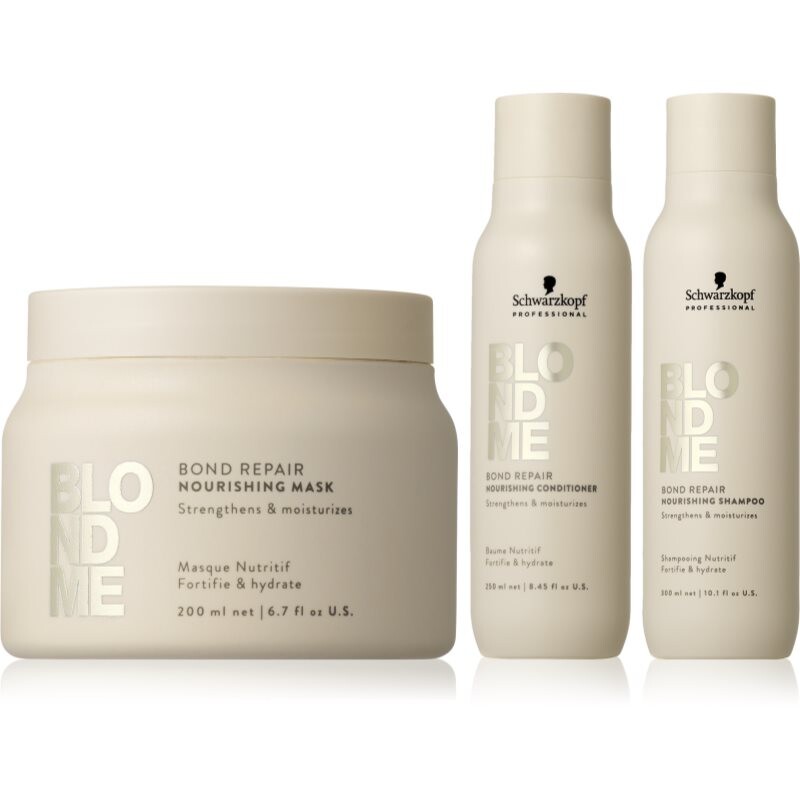 Schwarzkopf Professional Blondme sada s vyživujúcim účinkom