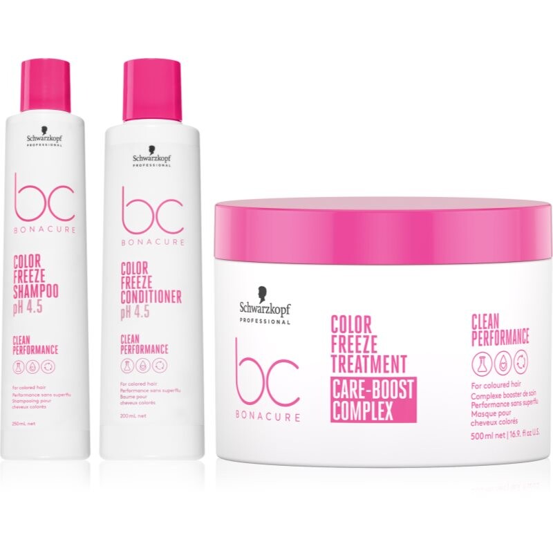 Schwarzkopf Professional BC Bonacure Color Freeze sada pre farbené vlasy