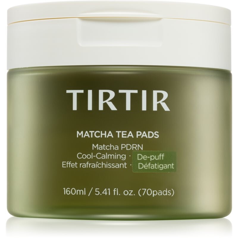 TIRTIR Matcha Tea Pads upokojujúce vankúšiky s chladivým účinkom 70 ks