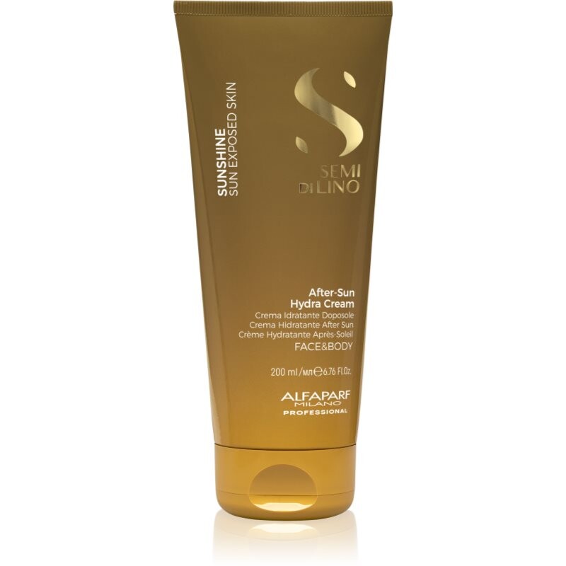 Alfaparf Milano Semi di Lino Sunshine After Sun Hydra Cream hydratačný krém na tvár a telo po opaľovaní 200 ml
