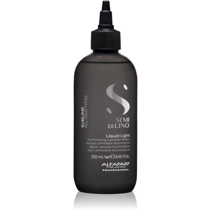 Alfaparf Milano Semi di Lino Sublime Liguid Light vlasová kúra na lesk a hebkosť vlasov 250 ml