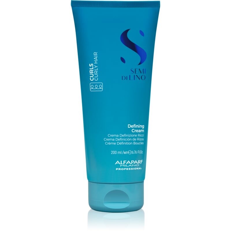 Alfaparf Milano Semi Di Lino Curls Defining Cream definujúci krém pre kučeravé vlasy 200 ml