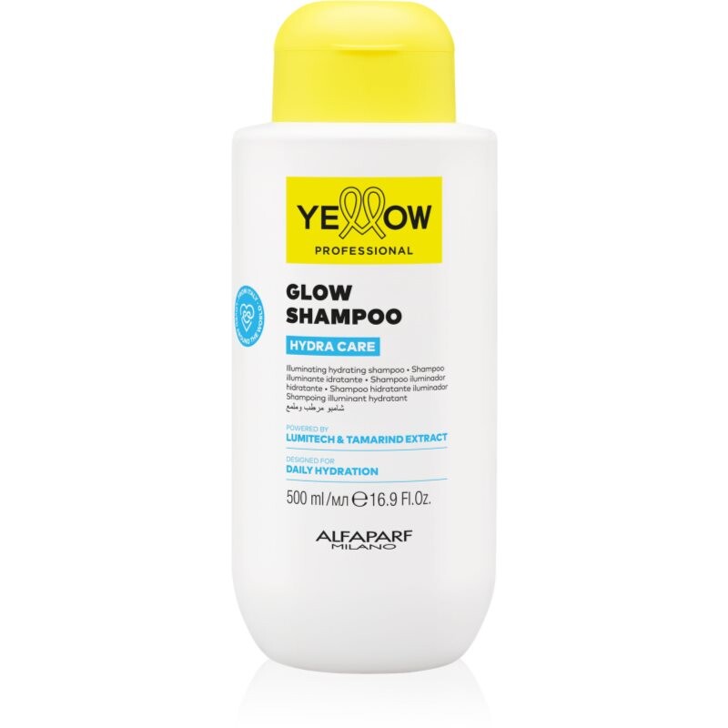 Yellow Professional Hydra Care Glow Shampoo hydratačný šampón pre všetky typy vlasov 500 ml