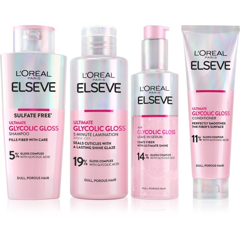L’Oréal Paris Elseve Glycolic Gloss sada na vlasy