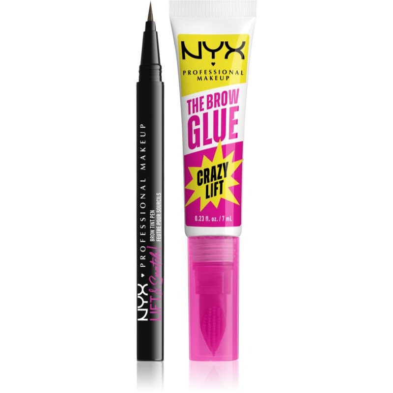 NYX Professional Makeup Lift & Snatch sada na obočie