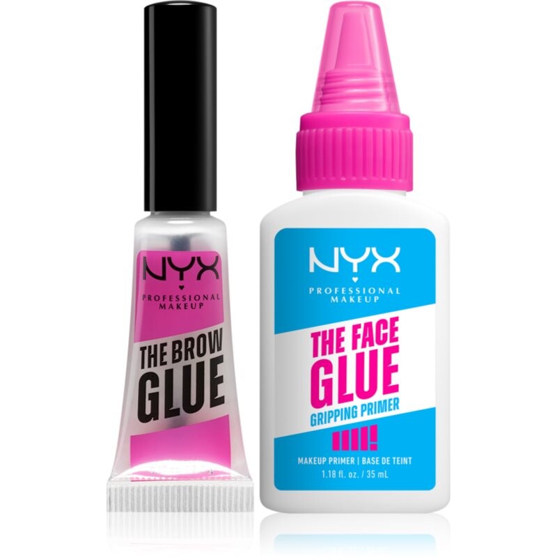 NYX Professional Makeup Brow & Face Glue sada