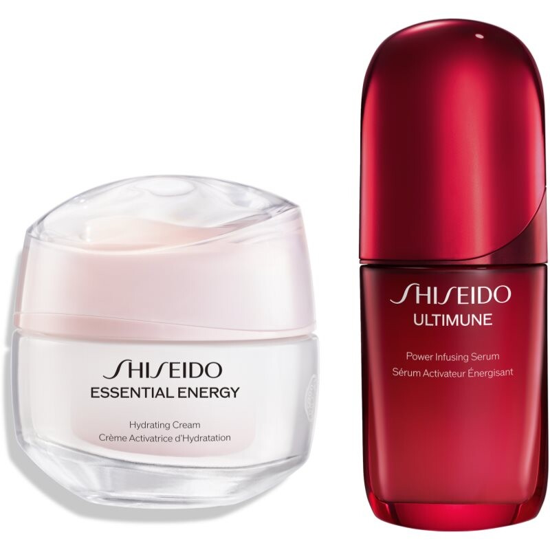 Shiseido Essential Energy Nourish & Hydrate Set sada na výživu pleti a udržanie jej prirodzenej hydratácie