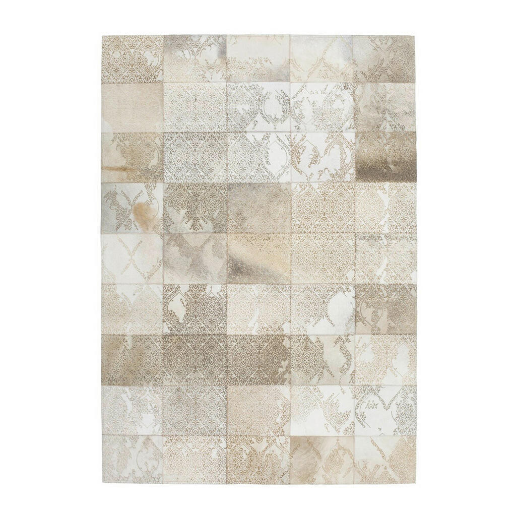 Kayoom KOŽENÝ KOBEREC, 200/300 cm, béžová