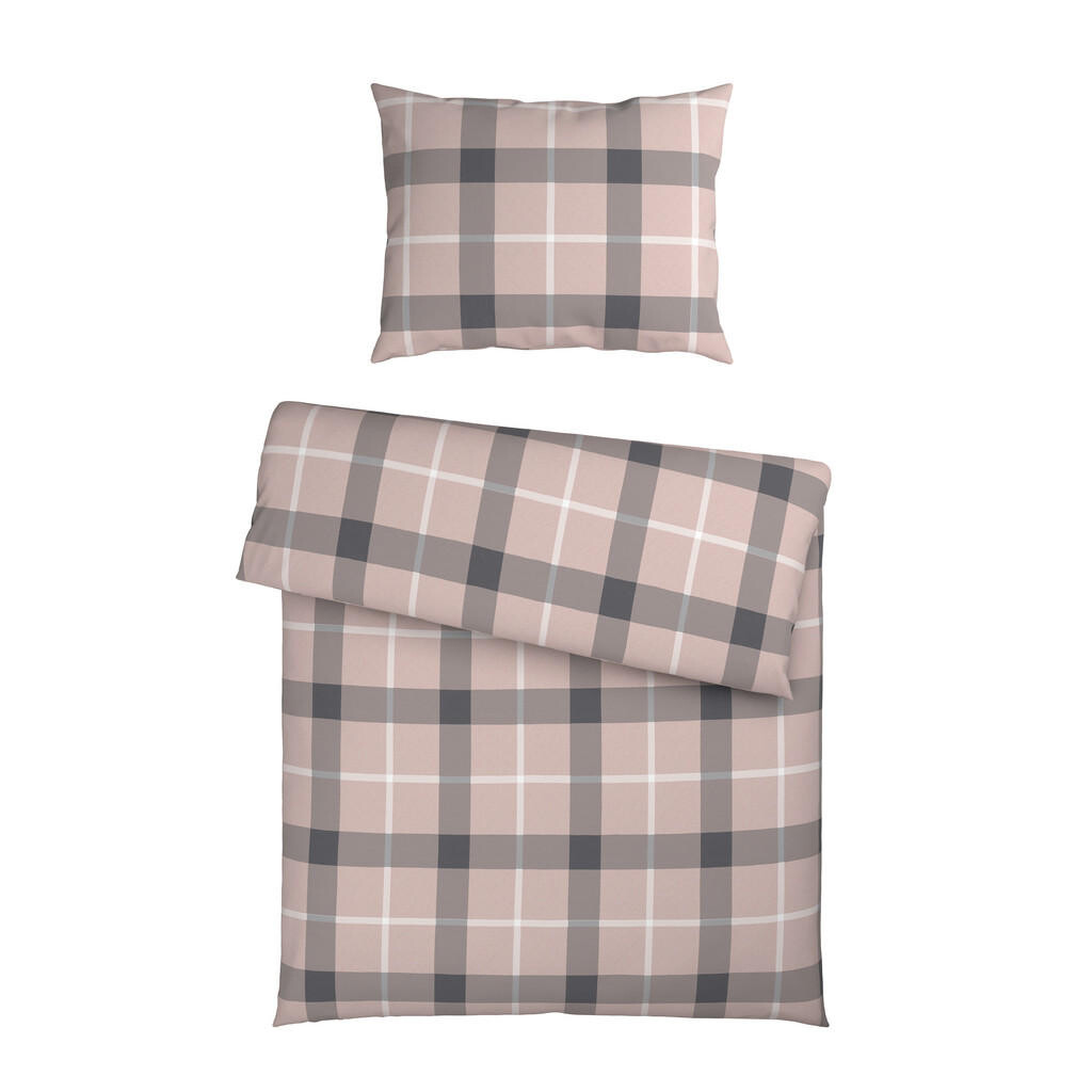 Esposa POSTEĽNÁ BIELIZEŇ, flanel, ružová, 140/200 cm