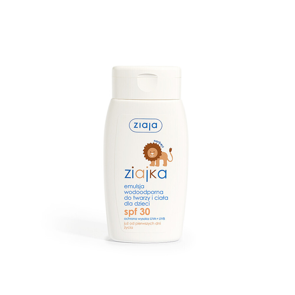 ZIAJA Ziajka Emulzia na opaľovanie pre deti SPF 30 125 ml
