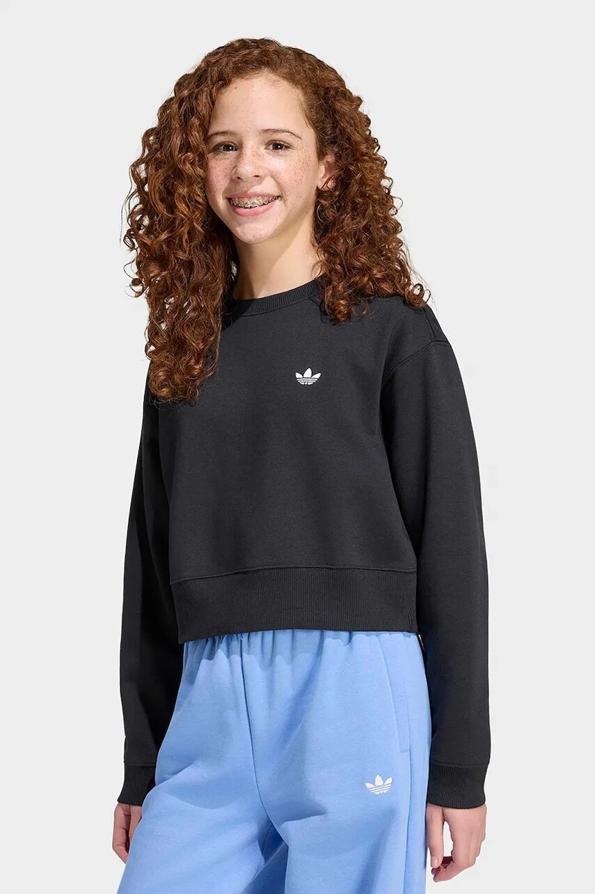 adidas Originals mikina detská s bavlnou