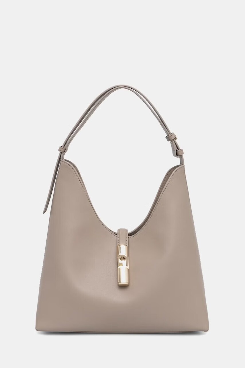 Furla kabelka typu shopper dámska kožená Goccia M