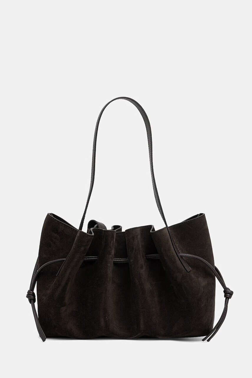 Yuzefi kabelka hobo dámska semišová SCALLOP SHOULDER
