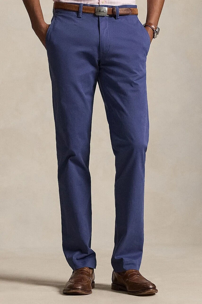 Polo Ralph Lauren nohavice chinos pánske s bavlnou
