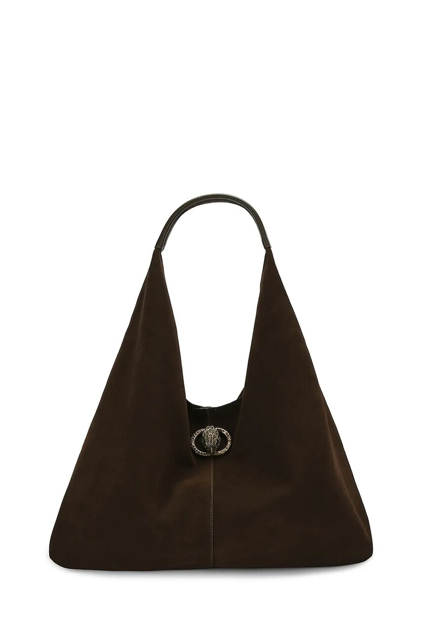 Kurt Geiger London kabelka typu shopper dámska semišová CHELSEA LG SLOUCH HOBO