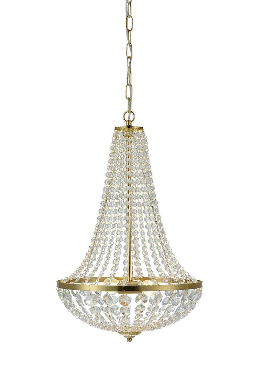 Markslöjd lampa závesná z krištáľového skla 55 x 40 x 40 cm