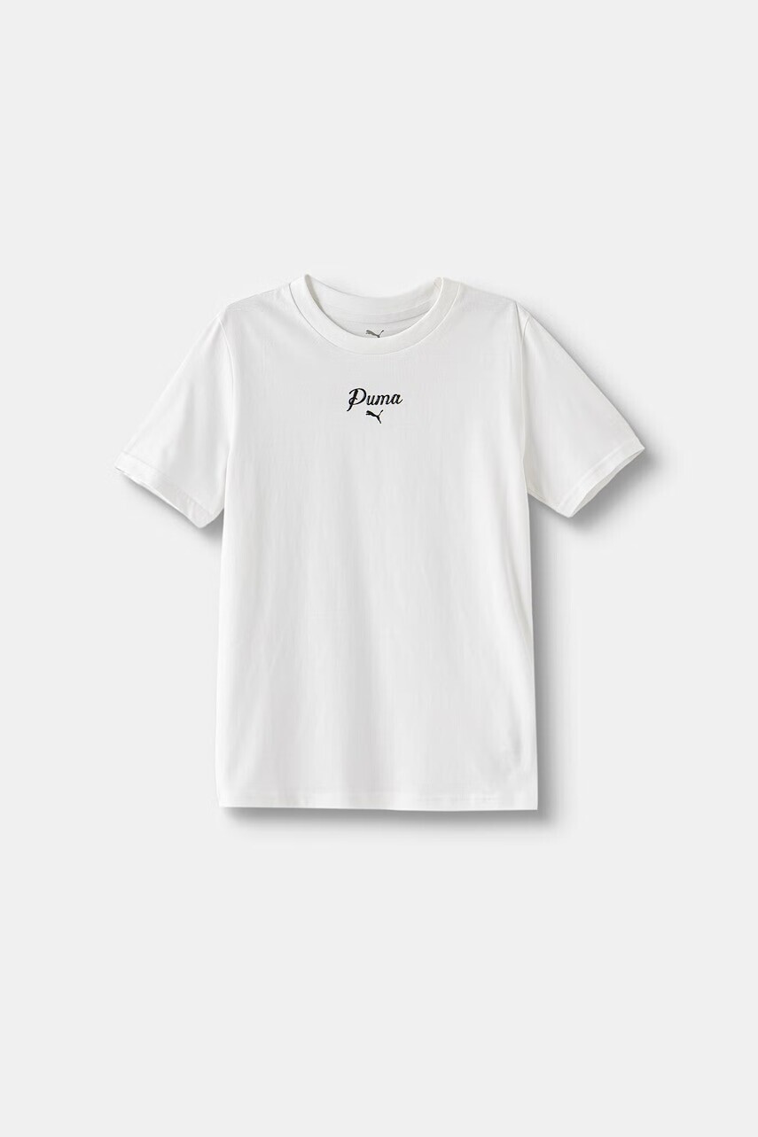 Puma tričko detské bavlnené ESS SCRIPT Tee