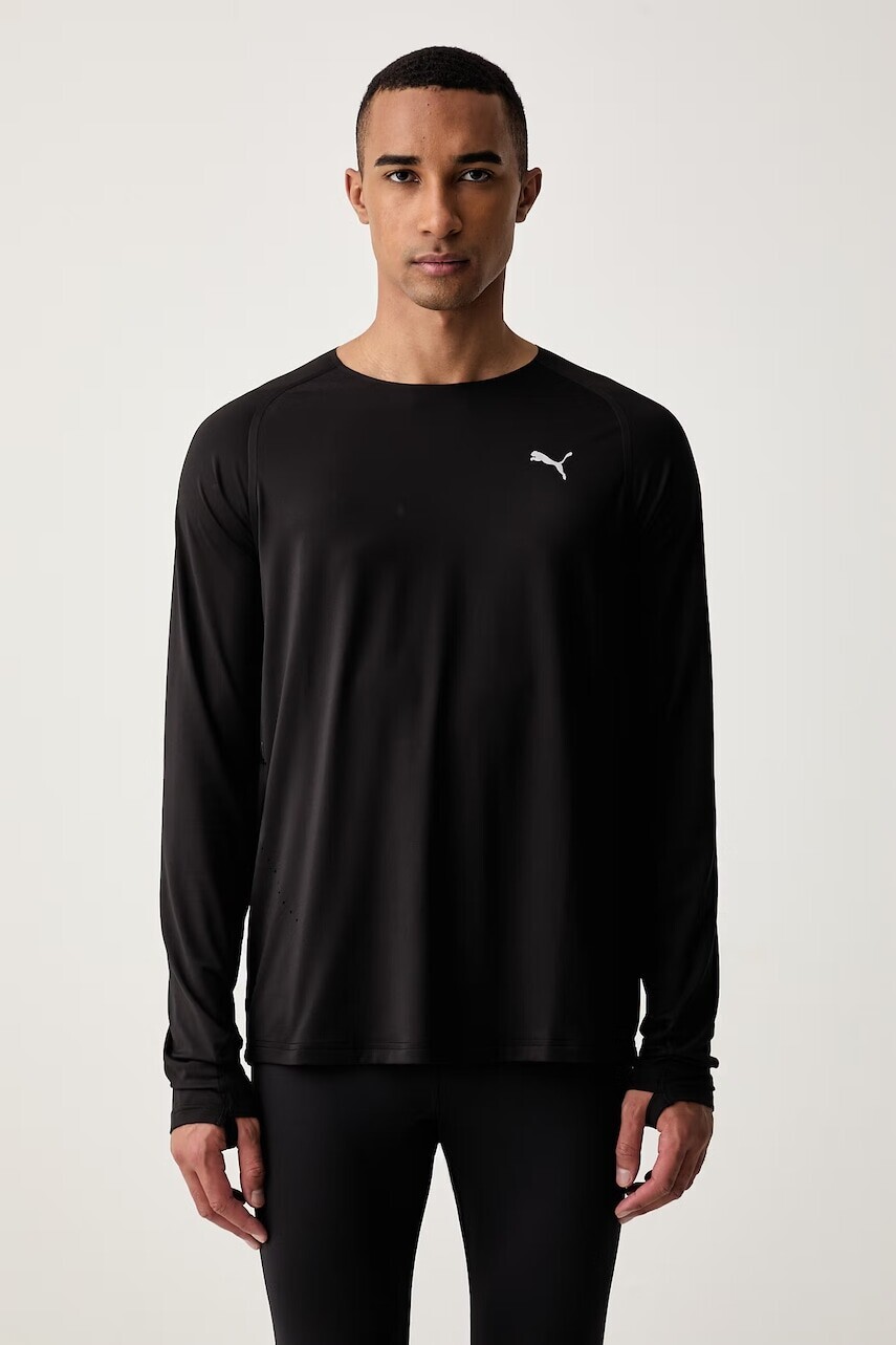 Puma bežecké tričko s dlhým rukávom pánske Cloudspun