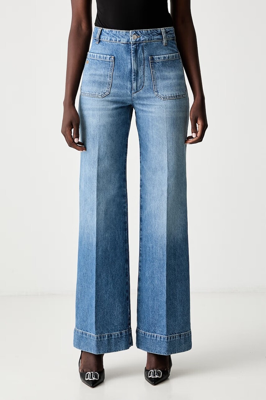 Victoria Beckham rifle wide leg Alina