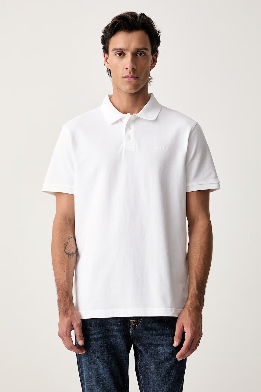 Levi's úpletové polo tričko pánske bavlnené HM POLO COSTCO