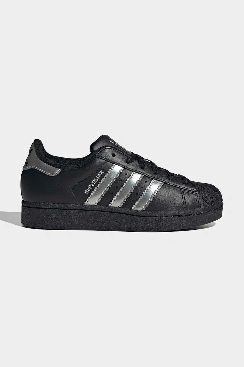 adidas Originals SUPERSTAR sneakers detské kožené