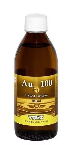 Výpredaj - Koloidné zlato Au100 300 ml 10 ppm