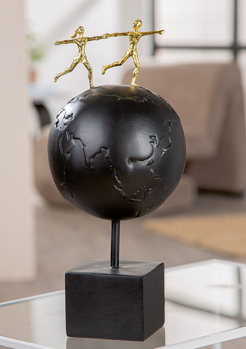 Socha Zeme s párom „Around the World“, 34 cm