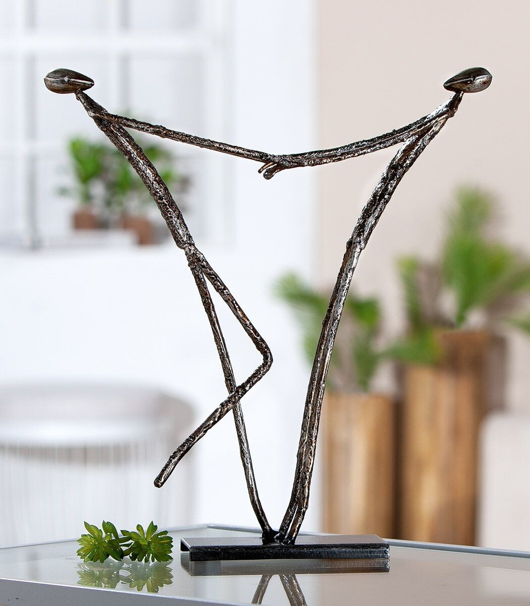 Kovová dekorácia „Emotion“ (pár), 29 cm