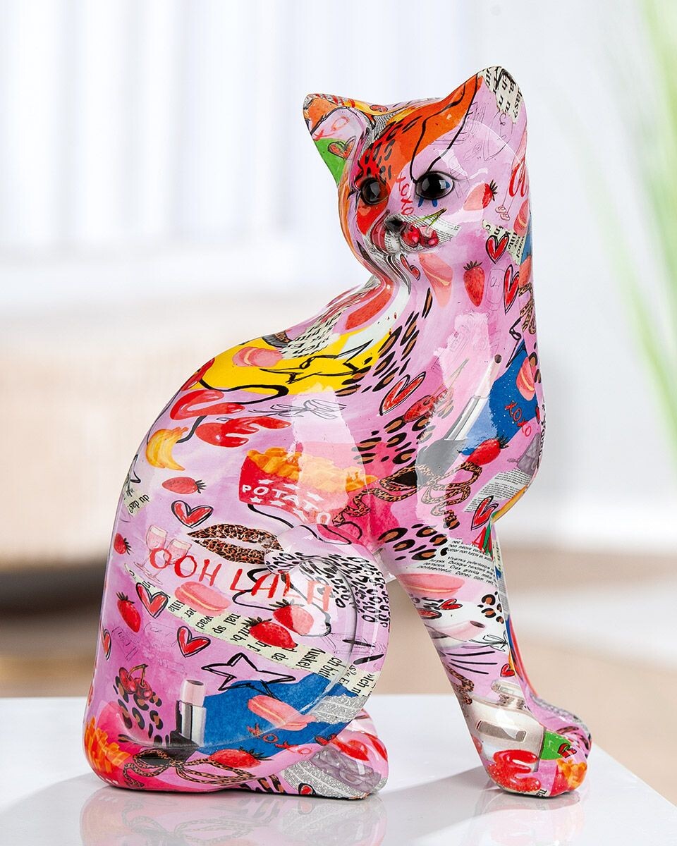 Dekoratívna mačka OOH LALA, 29 cm