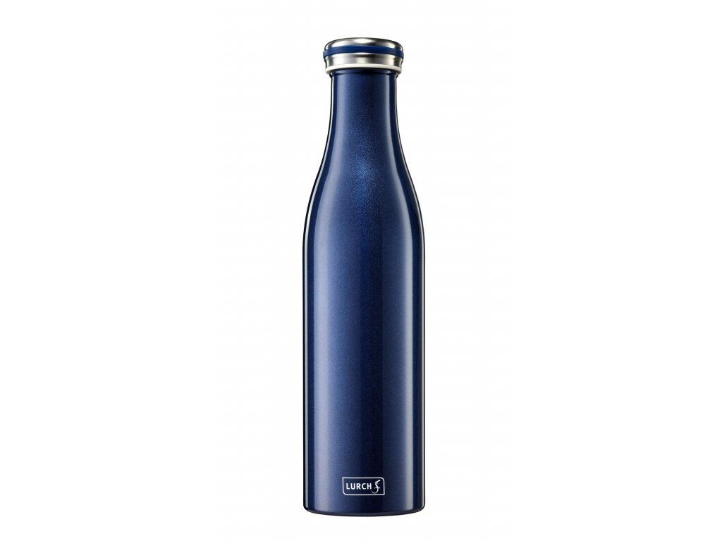LURCH Trendy termo fľaša blue metallic 750 ml