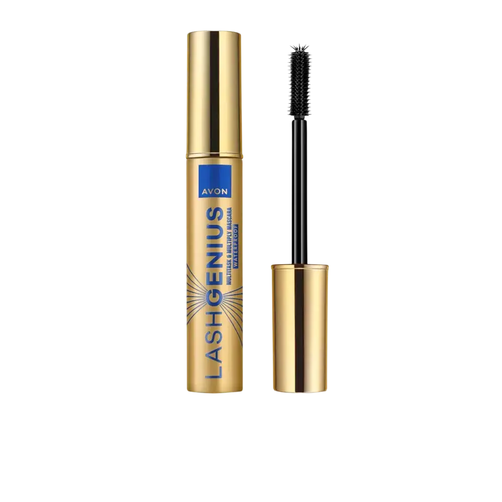 Avon Vodeodolná riasenka Lash Genius Waterproof Multitask & Multiply 10 ml Blackest Black