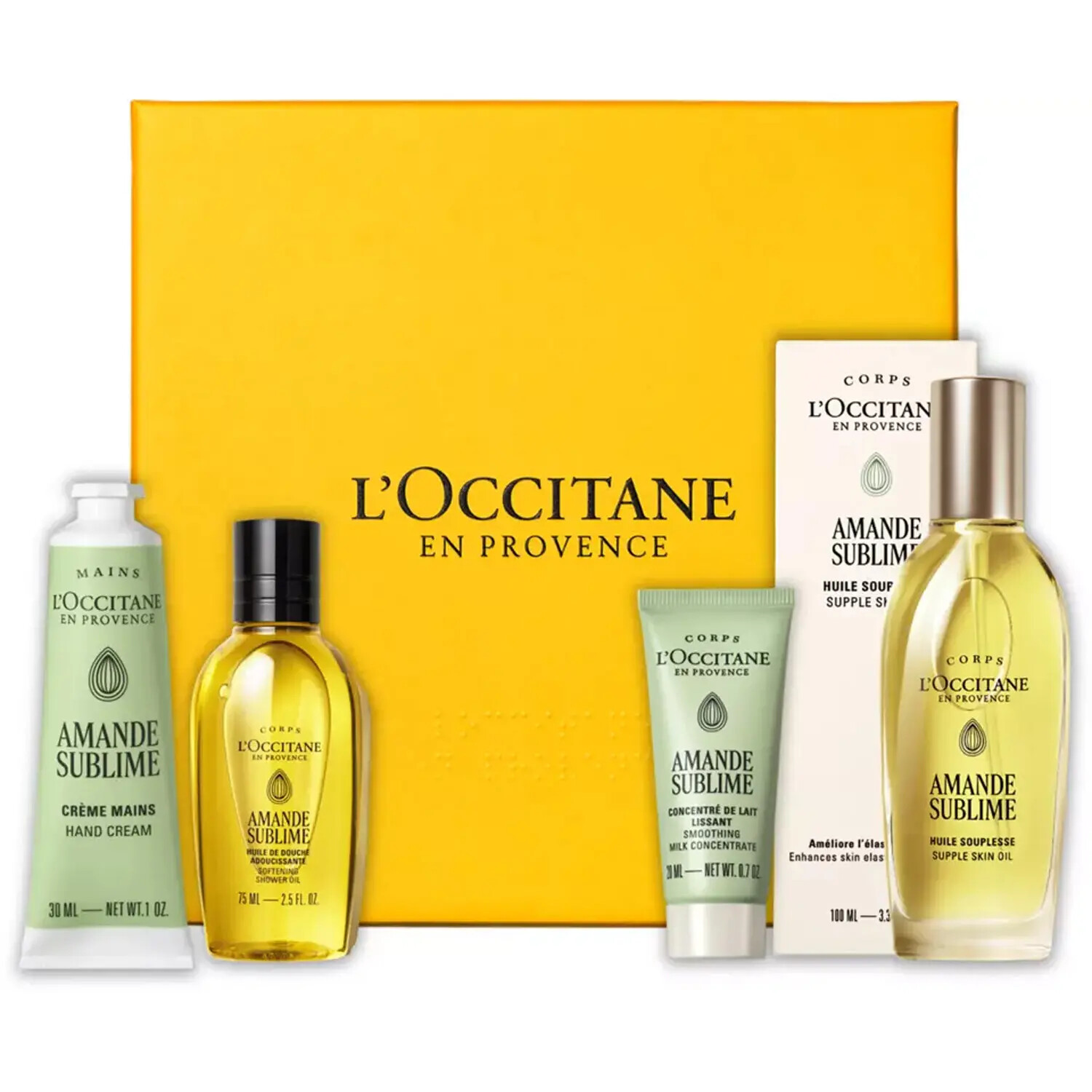 L'Occitane en Provence Darčeková sada Firm & Glow Routine Amande Sublime