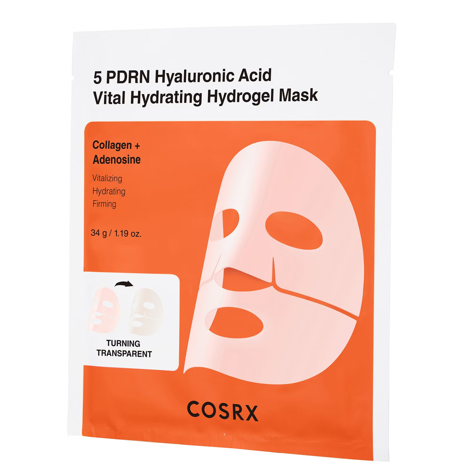 COSRX Hydratačná pleťová maska Vital Hydrating Hydrogel Mask 34 g