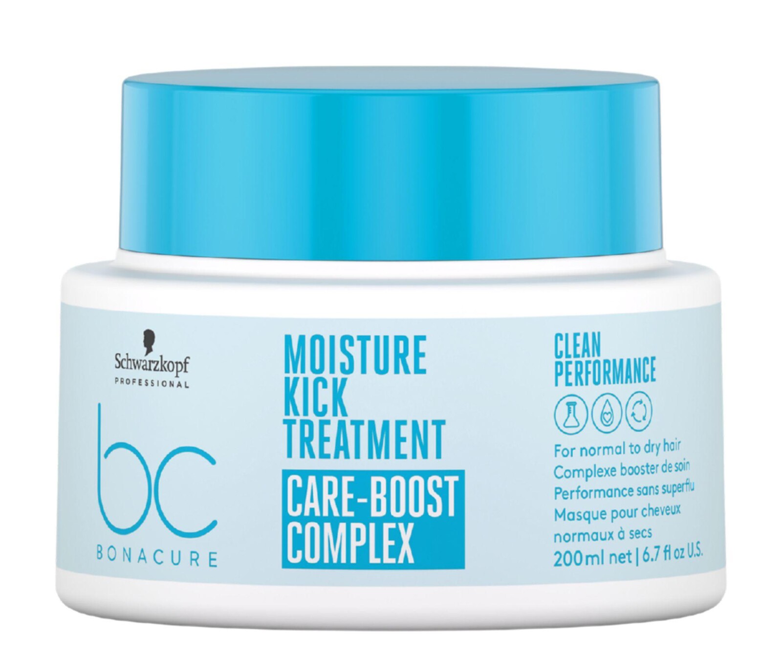 Schwarzkopf Professional Hydratačná kúra na vlasy Care-Boost Complex Moisture Kick Treatment 200 ml