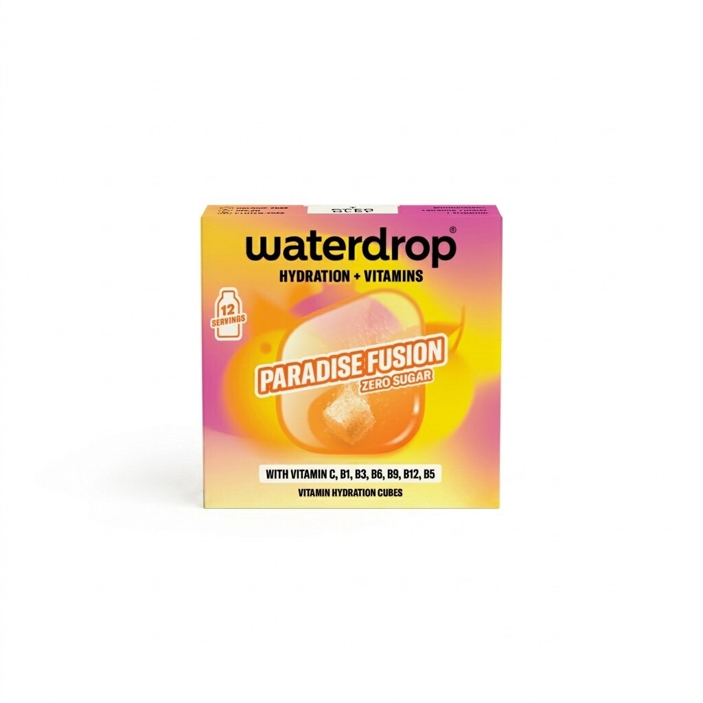 Waterdrop Microdrink – Šumivá kocka Paradise fusion 12 kusov
