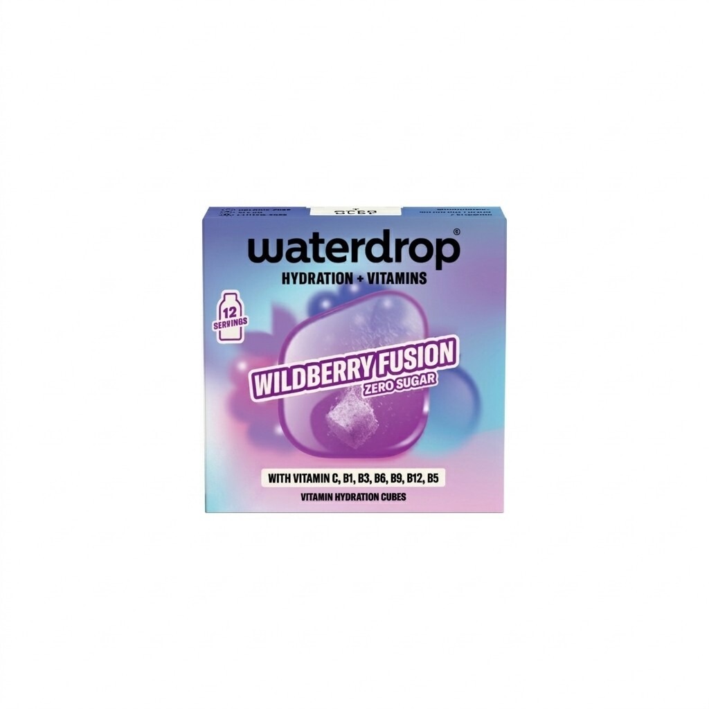 Waterdrop Microdrink – Šumivá kocka Wildberry fusion 12 kusov