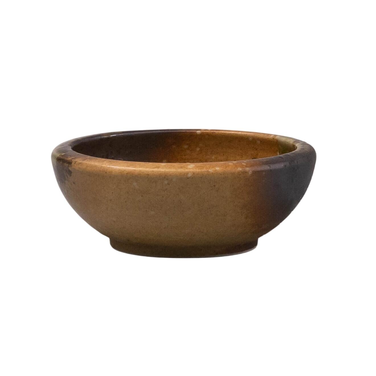 Jedálenská miska WABI SABI 12 cm, 200 ml, hnedá, keramika, MIJ