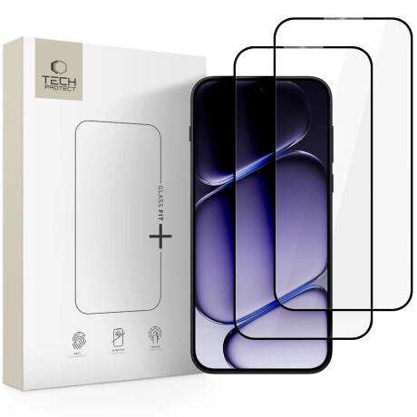 Tech-Protect Glass Fit 2x ochranné sklo na OnePlus Nord 6, čierne