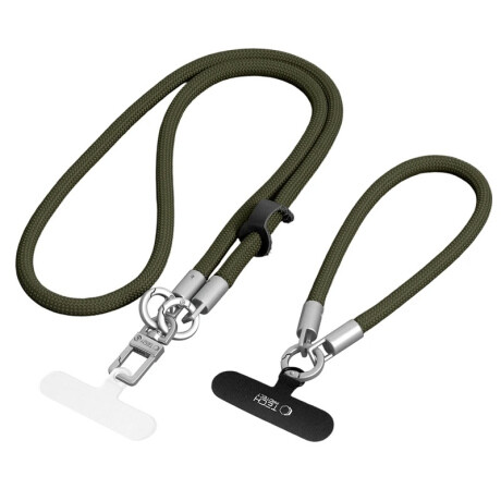 Tech-Protect C10S Crossbody Strap šnúrka na mobil, zelená